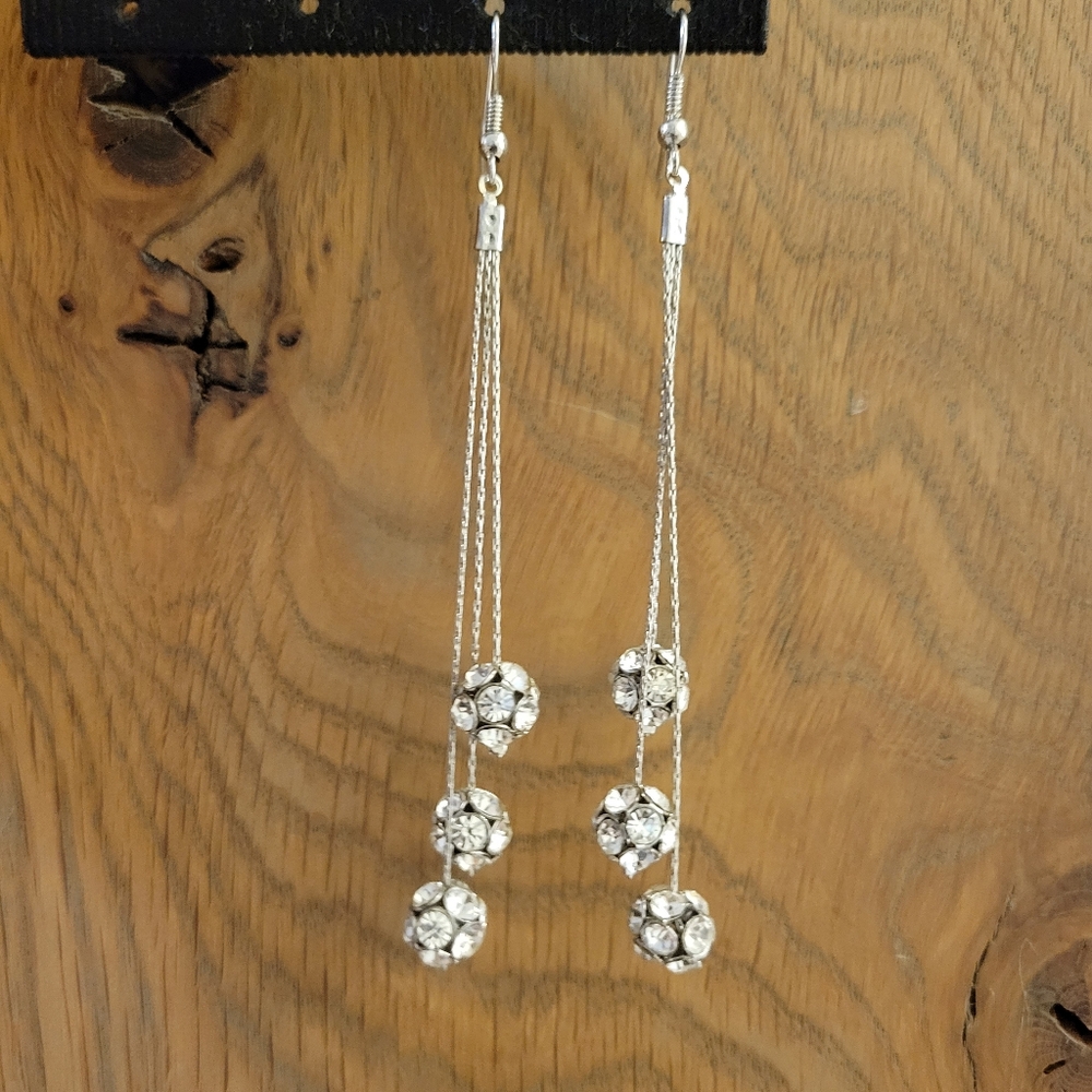 Elegant Silver Dangle Earrings